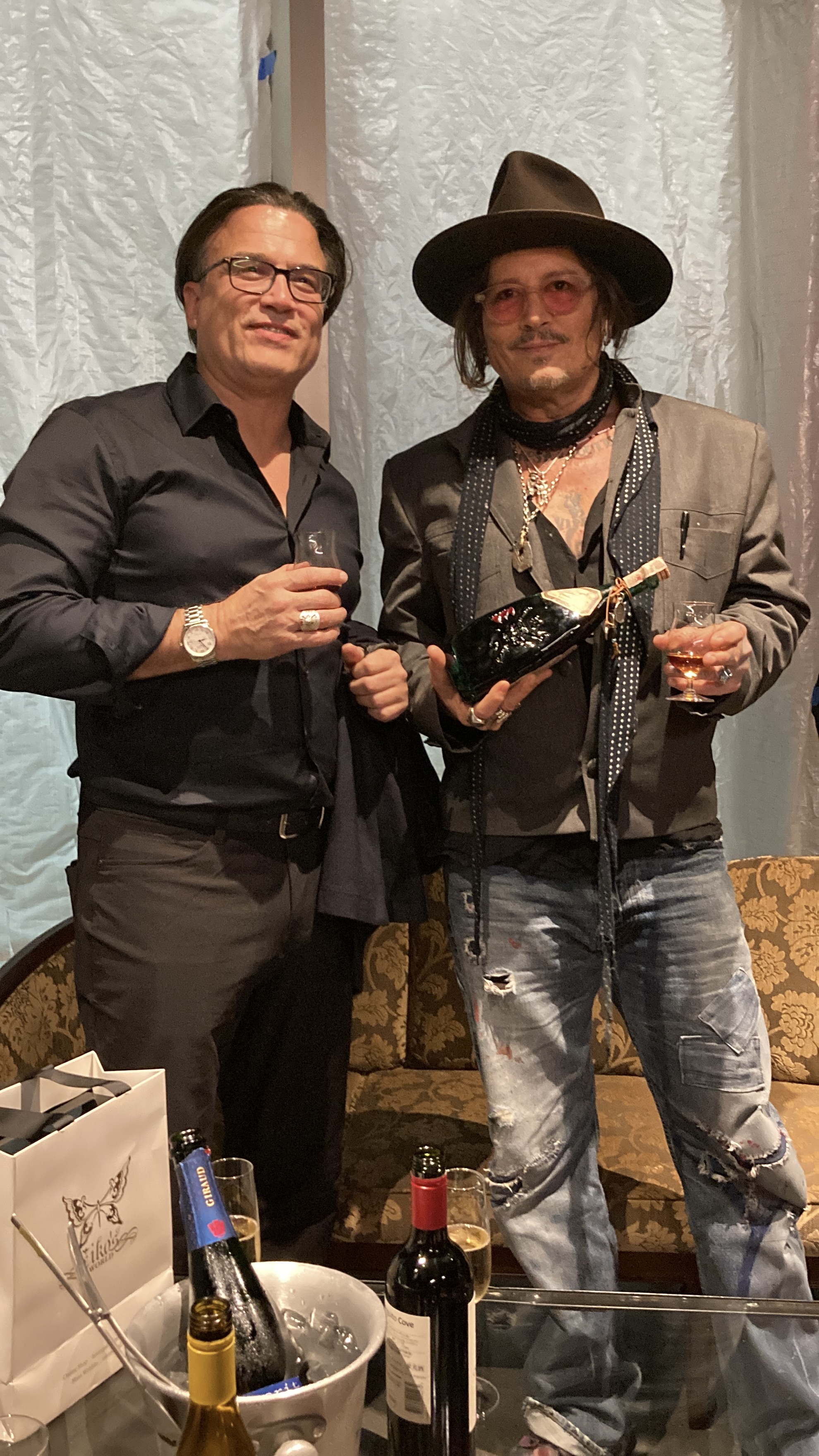 Special guests enjoying premium beverages at A Bunch of Coffee Tokyo